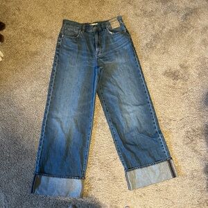 Madewell Wide Leg Jeans - Blue